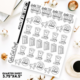 School Doodles 4 || Planner Paige
